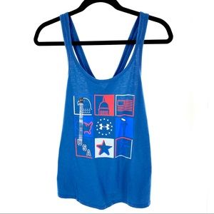 NWT Under Armor Women’s Freedom Collage Tank